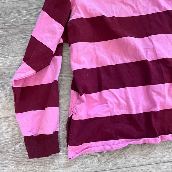 Good American Pink Oversized Rugby Shirt - Picture 9 of 12